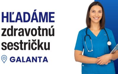 Hľadáme zdravotnú sestru
